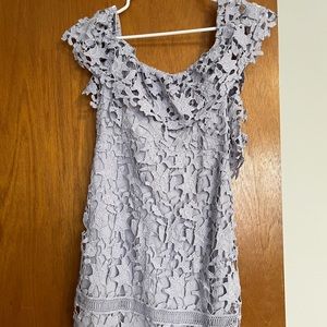 Mini dress periwinkle